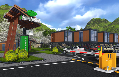 1号汽车驿站-开云股份有限公司木屋工程案例