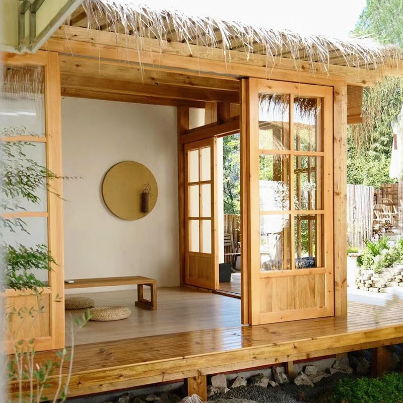 26款现代式木屋不同于欧式的典雅更易亲近自然(图1)